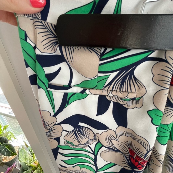 Breezy printed cropped trousers - Picture 4 of 7